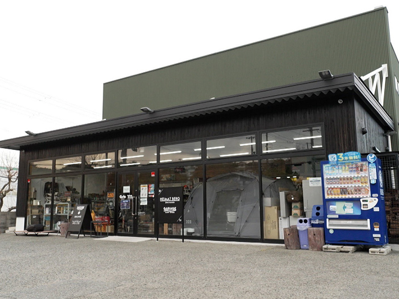 GARAGE CAMP STOREの店舗写真